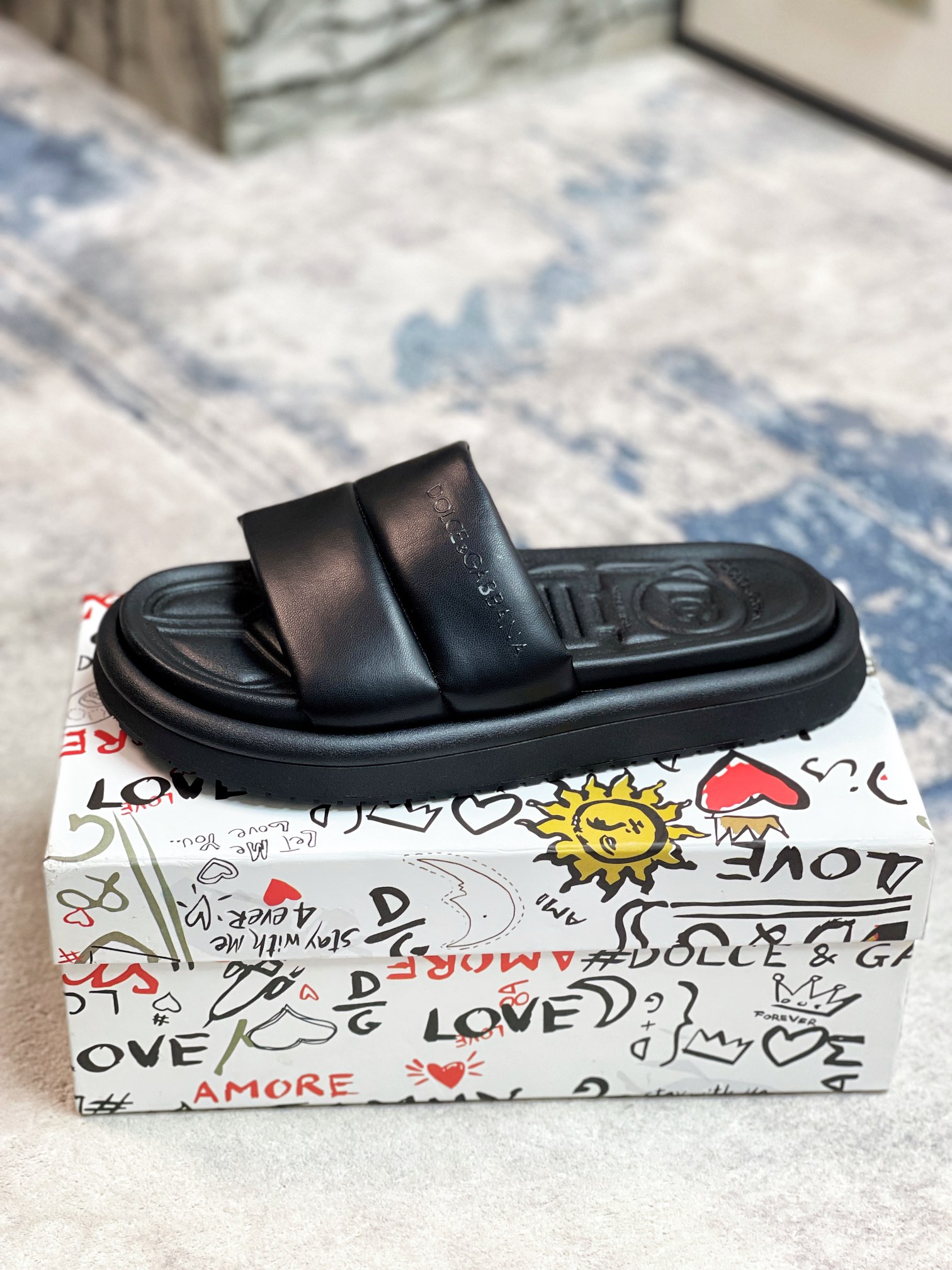 DG Dolce & Gabbana Calidad original 2024 Zapatillas de verano para hombre Dolce & Gabbana, boutique 