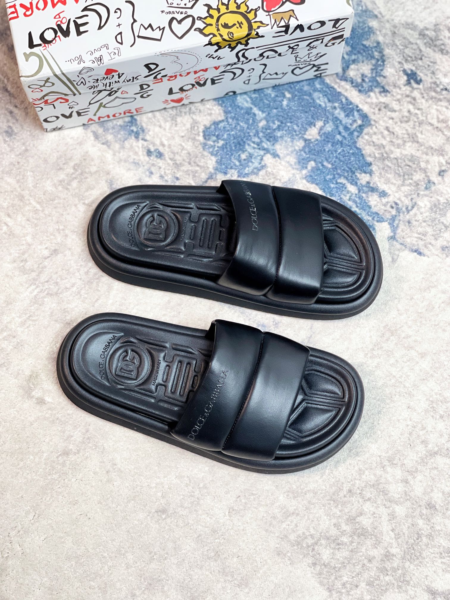 DG Dolce & Gabbana Calidad original 2024 Zapatillas de verano para hombre Dolce & Gabbana, boutique 