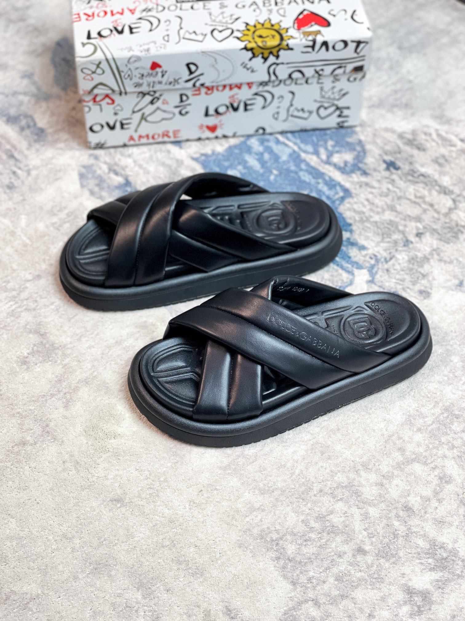 DG Dolce & Gabbana Calidad original 2024 Zapatillas de verano para hombre Dolce & Gabbana, boutique 