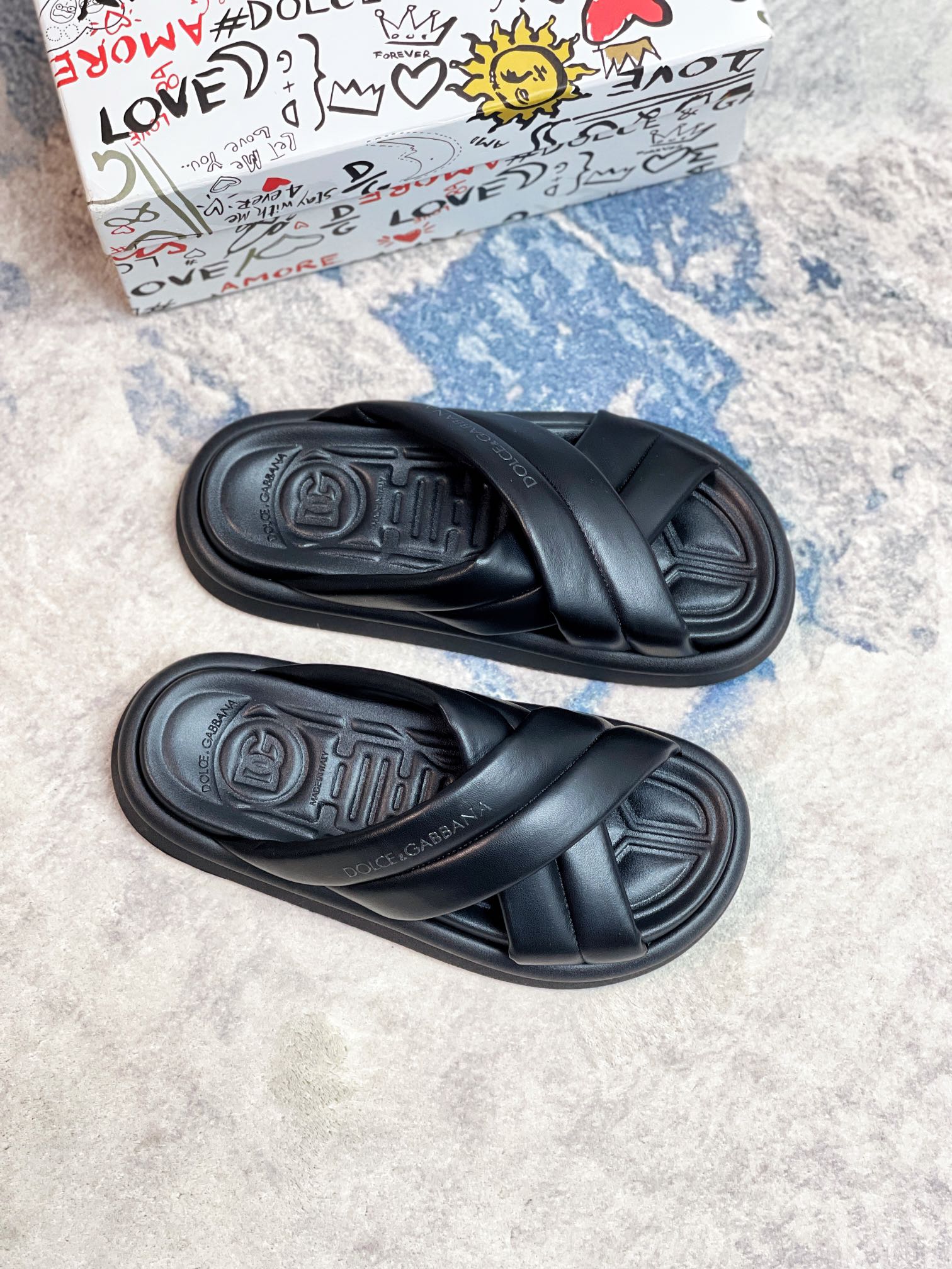 DG Dolce & Gabbana Calidad original 2024 Zapatillas de verano para hombre Dolce & Gabbana, boutique 