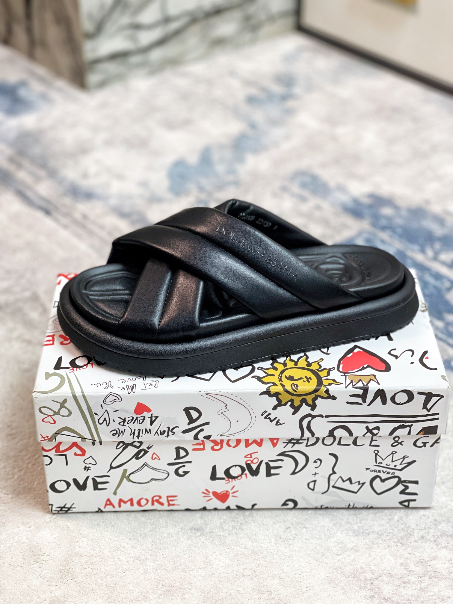 DG Dolce & Gabbana Calidad original 2024 Zapatillas de verano para hombre Dolce & Gabbana, boutique 