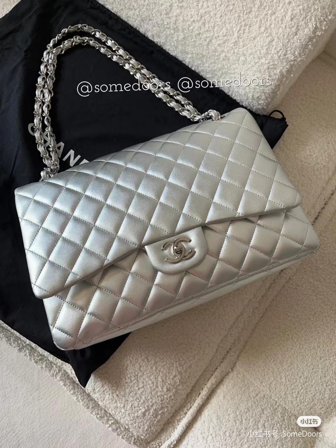 CHANEL 24C extra large CF airport bag