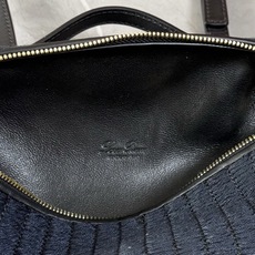 Loro piana Extra Pocket L19手拿包 小牛皮/货号:FAI8393 颜色:深蓝条纹布 产品详情 Loro piana Extra Pocket L19手拿包 小牛皮/货号:FAI8393 颜色:深蓝条纹布 产品详情