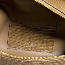 Loro piana Extra Bag L23手袋 款号:FAQ2126 颜色:金卡其色蜥蜴纹 作为一款小巧精致的优雅 Loro piana Extra Bag L23手袋 款号:FAQ2126 颜色:金卡其色蜥蜴纹 作为一款小巧精致的优雅