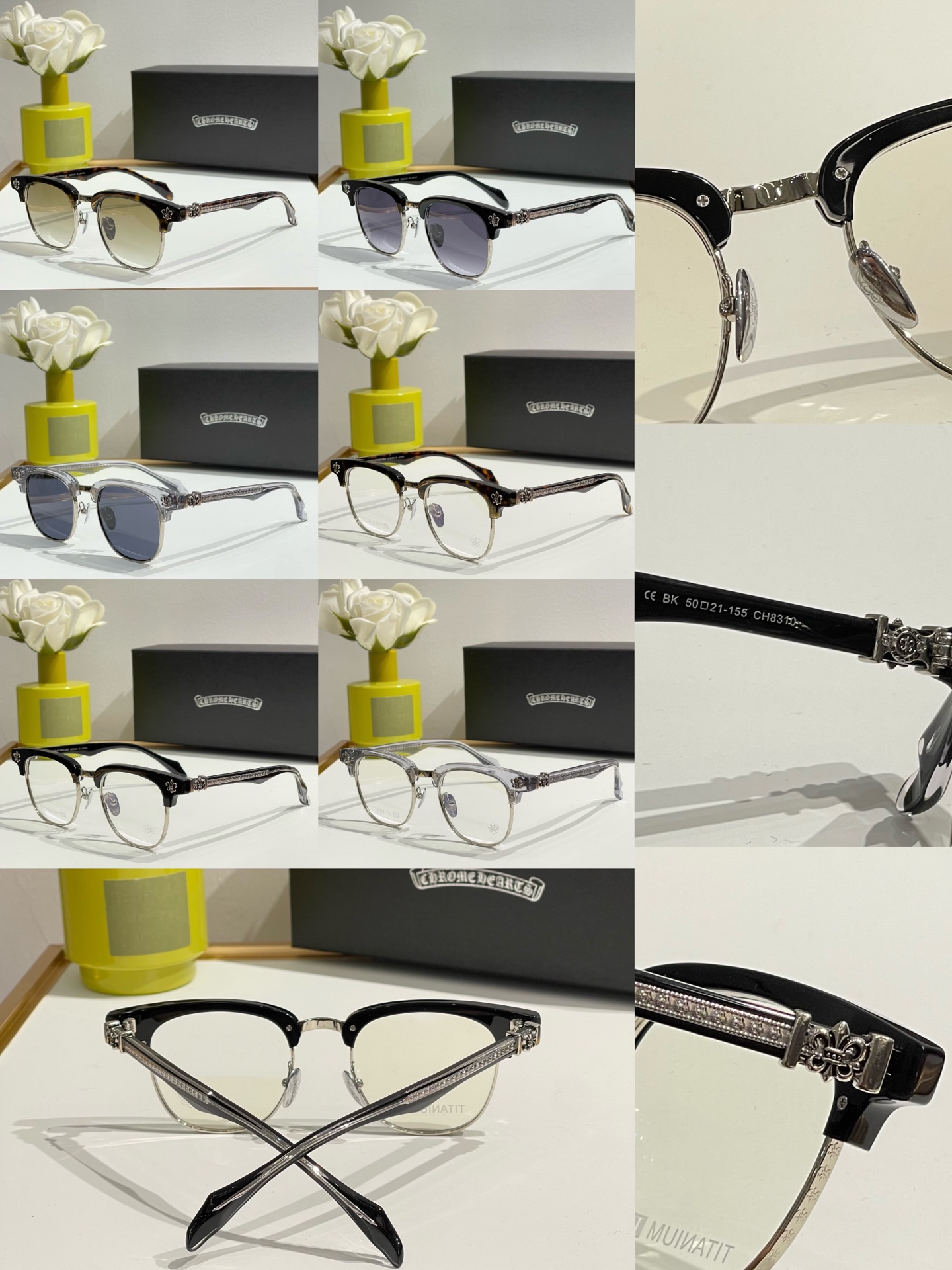 크롬하츠 선글라스 74116 Chrome Hearts Sunglasses