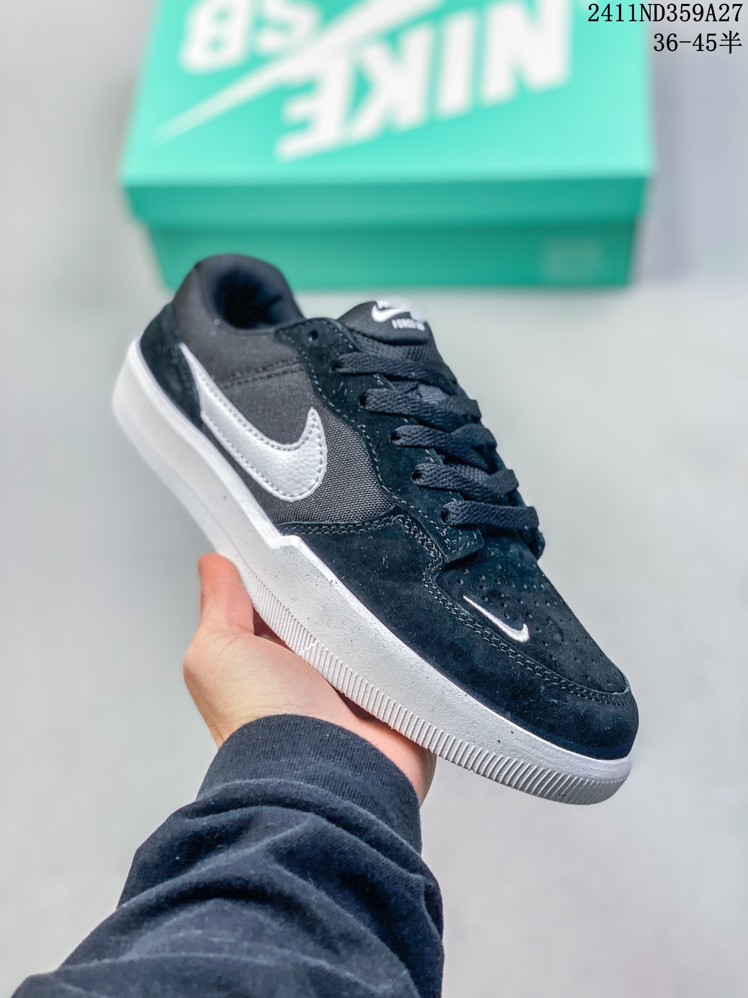 💰90 ID:xnm Nike/耐克 采用翻毛皮革与帆布材质鞋面，外置耐磨橡胶外底❗️下一双街头利器，全新耐克Nike SB Force 58"Pink Salt"SB空军58系列低帮休闲运动滑板板鞋 CZ2959 类型：男女鞋 码数：36 36.5 37.5 38 38.5 39 40 40.5 41 42 42.5 43 44 45