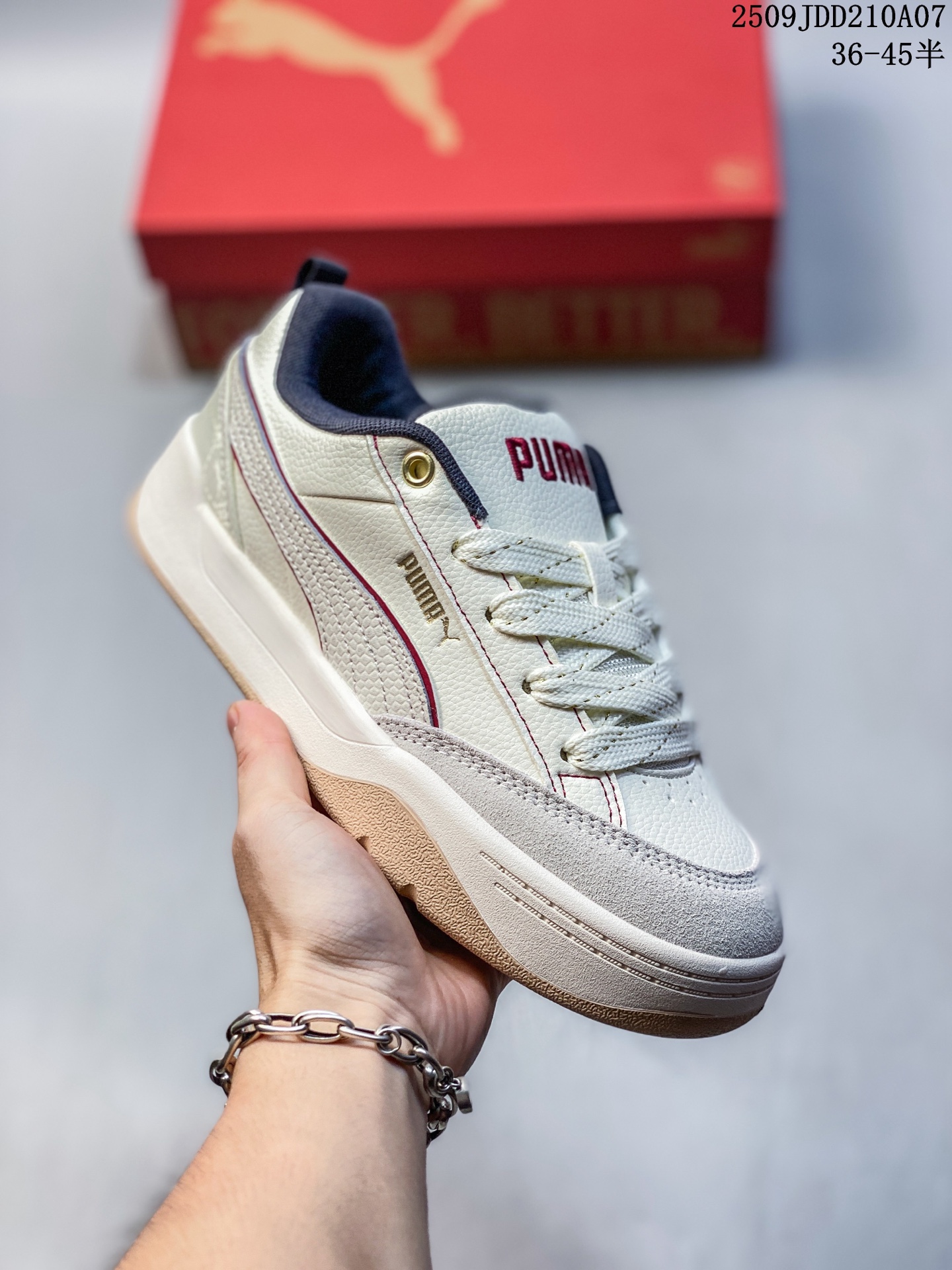 💰100
PUMA彪马2025秋季新款男女同款复古休闲鞋 PARK LIFESTYLE 397495
尺码：如图
编码：09JDD210A07