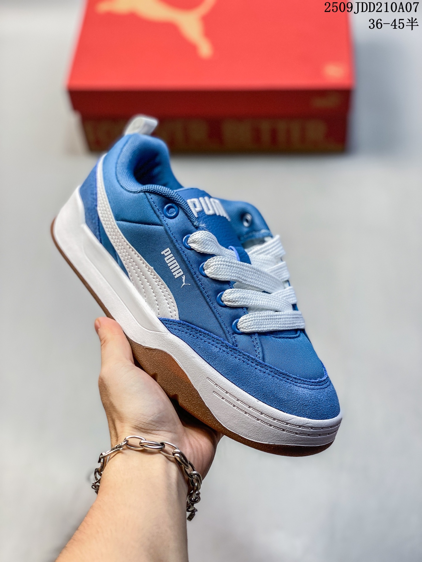 💰100
PUMA彪马2025秋季新款男女同款复古休闲鞋 PARK LIFESTYLE 397495
尺码：如图
编码：09JDD210A07