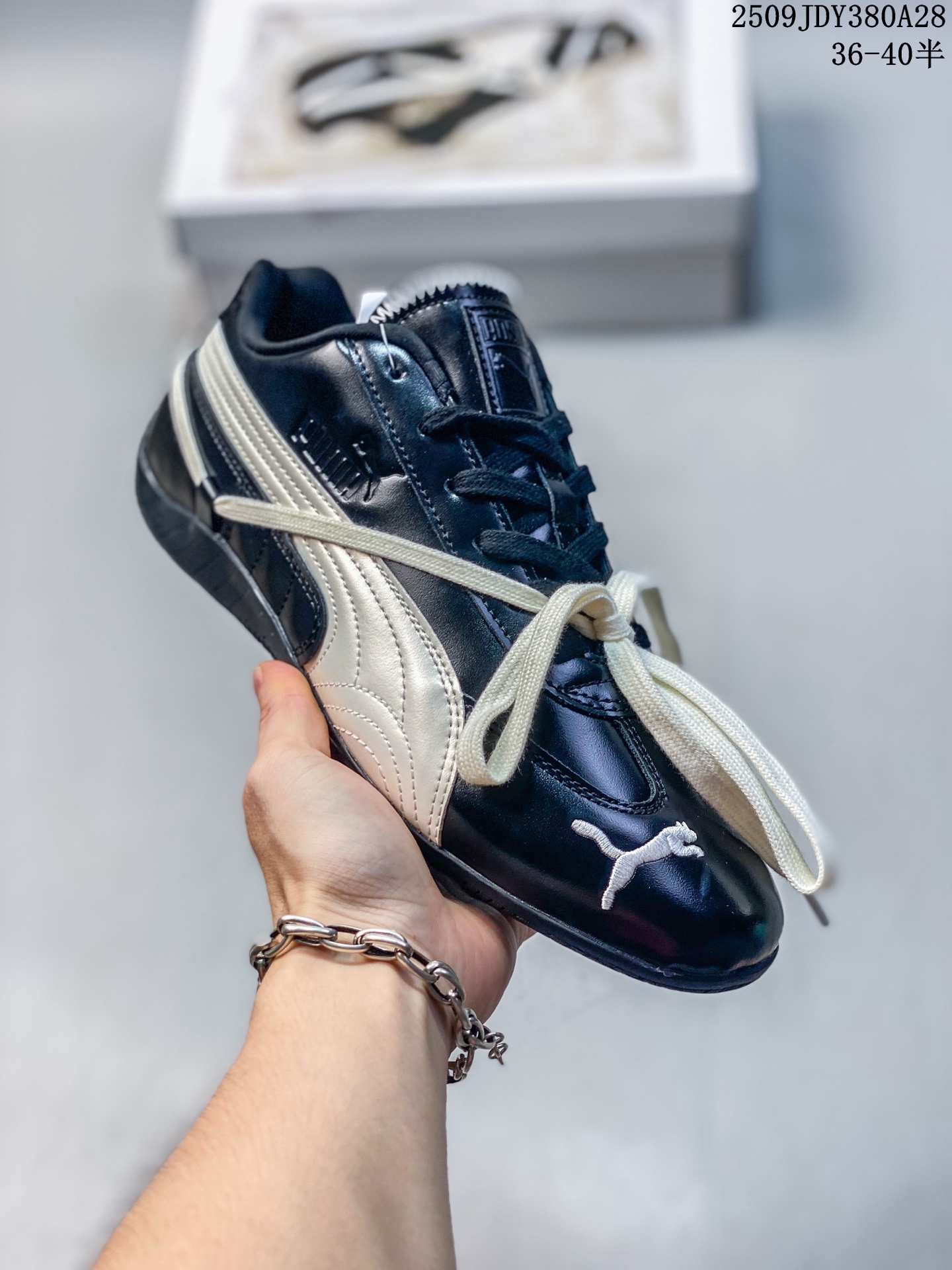 💰100 真标带半码 PUMA彪马 Speedcat ROSE联名舒适百搭休闲鞋赛车鞋女款薄底鞋 尺码：如图 编码：09JDY380A28