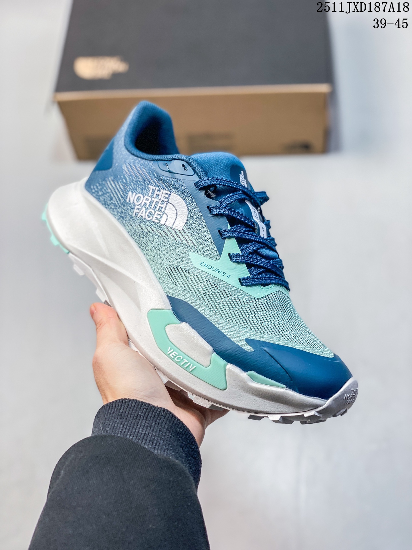 💰160 公司级✅北面THE NORTH FACE VECTIV ENDURIS 4 柔软舒适防滑耐磨 低帮 越野跑步鞋 货号:NS97R03C 尺码:39-45 ID:JKD129-AJE 11JXD187A18