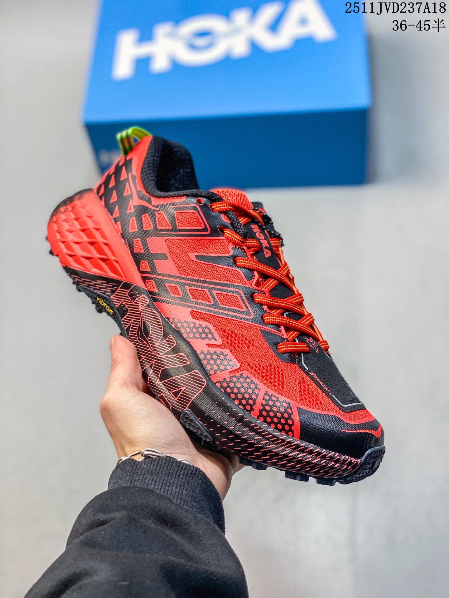 💰170
公司级✅HOKA SPEEDGOAT 2 轻量低帮户外越野跑鞋 户外山脉越野轻量运动跑鞋
特别研发使用性能独特的几何形跑鞋中底 此种鞋底更厚 更高 回弹性也更好 带来卓越的缓冲性能 更加稳定的跑步体验
货号:1162710
尺码:36 36.5 37.5 38 38.5 39 40 40.5 41 42 42.5 43 44 45
ID:JHD101-AJR
11JVD237A18