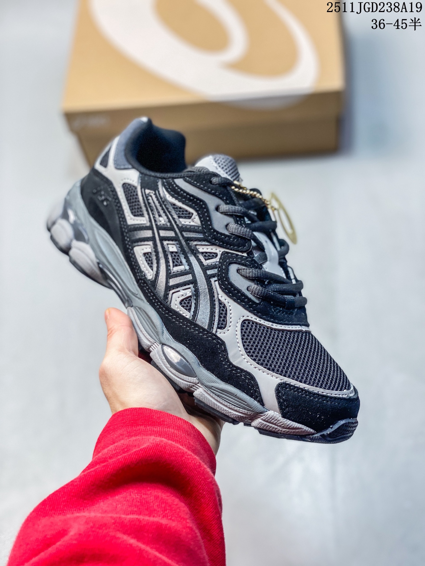 💰140 真标✅ASICS GEL-NYC 亚瑟士 透气网眼鞋面 配合部分合成革材质 采用全新AHAR+橡胶材质 更加耐磨 货号:1201A789-020 尺码:36 37 37.5 38 39 39.5 40.5 41.5 42 42.5 43.5 44 45 ID:JZD101-AJR 11JGD238A19