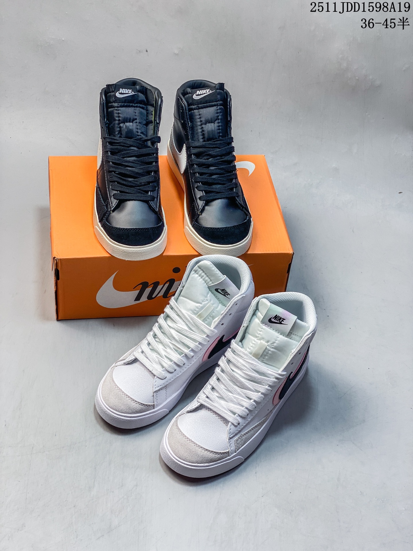 🈴️💰120
耐克Nike Blazer Mid Vintage "Lucid Green"1977 QS经典开拓者高帮百搭休闲运动板鞋 唯一采用同源一致荔枝纹牛培皮革鞋面材质 韩国进口环保绿吸附性中底布❗
货号：DD1847-101
尺码:36 36.5 37.5 38 38.5 39 40
11JDD1598A19