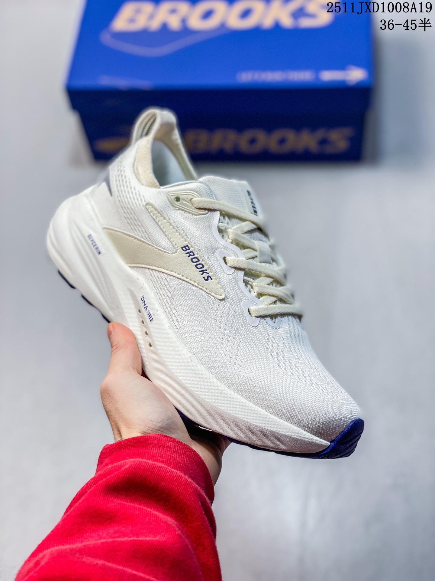 Brooks布鲁克斯 Glycerin 22 运动贴合时尚百搭跑步鞋 11JXD1008A19