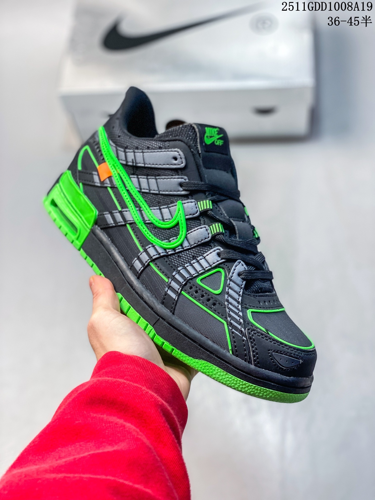 💰220
OFF-WHITE x Nike Rubber Dunk "Green Strike" 低帮 板鞋
11GDD1008A19