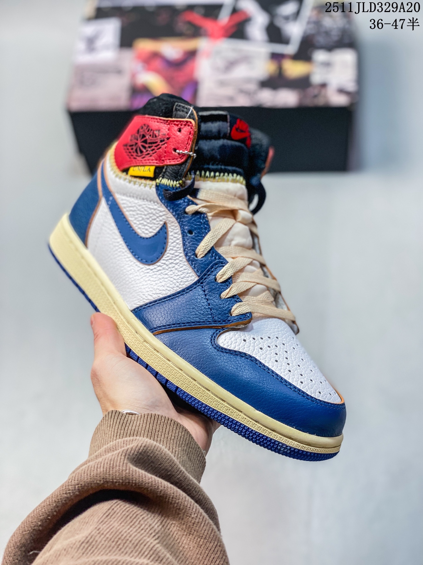 💰200
耐克 Air Jordan 1 Retro High Og Nrg 联名款 牛皮 舒适 防滑 高帮 复古篮球鞋
货号:BV1300 146
尺码:36-47.5半码
11JLD329A20