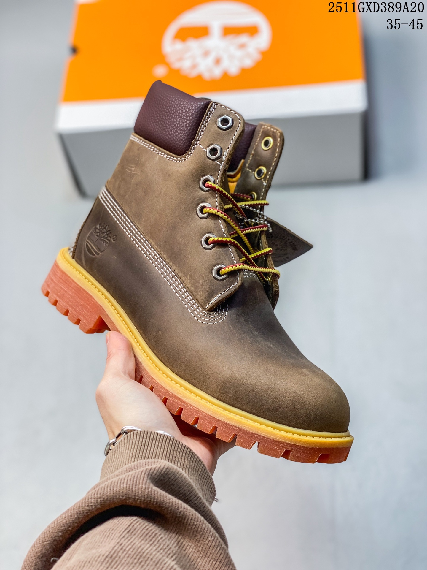 💰260
Timberland添柏岚/天伯伦 秋冬新品 秋冬必备户外休闲大黄靴做旧疯马皮系列
#广东大厂品质 原盒原包装 时尚潮流搭配 面料采用意大利🇮🇹顶级疯马细纹牛皮 搭配防臭防腐真皮乳胶鞋垫 大底到五金都是代工厂原材料制作 同原版固特异永不开胶工艺 好货不杀猪 首单质量严格把控 全网独家首发 品质毋庸置疑 全套官网统一包装 给您完美的穿着体验 质量考究耐穿 型男必备 专治不帅 高品质脚感一流 今年冬季防寒户外专用 日常随意搭配
尺码:35-45(皮鞋码)
11GXD389A20