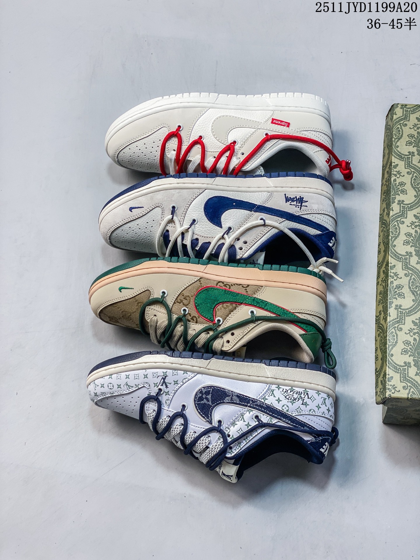 🈴️💰170
海外爆款限量发售!公司级 Nike SB Dunk Low“LV联名-牛仔勾夜光绑带” 周年高端定制 低帮休闲板鞋 定制鞋盒 大厂纯原品质出货 超高清洁度 皮料切割干净无任何毛边 细节完美
货号:DM6868-086
Size:36 36.5 37.5 38 36.5 39 40 40.5 41 42 42.5 43 44 44.5 45
11JYD1199A20