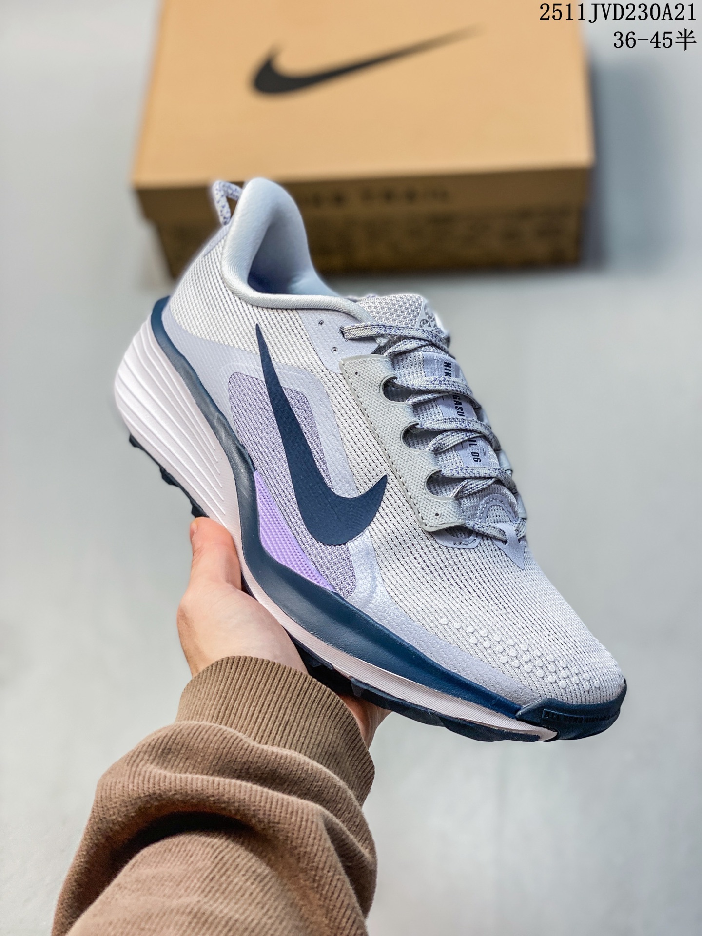 💰190
公司级✅Nike REACTX PEGASUS TRAIL 6
耐克 轻便缓震 越野跑步鞋
兼顾迅疾外观和稳固脚感 后跟覆面和中足动态支撑巧妙融合 缔造稳定顺畅的迈步体验
官方货号:HV8121-319
尺码:36 36.5 37.5 38 38.5 39 40 40.5 41 42 42.5 43 44 45
ID:JHD103-AZZ
11JVD230A21