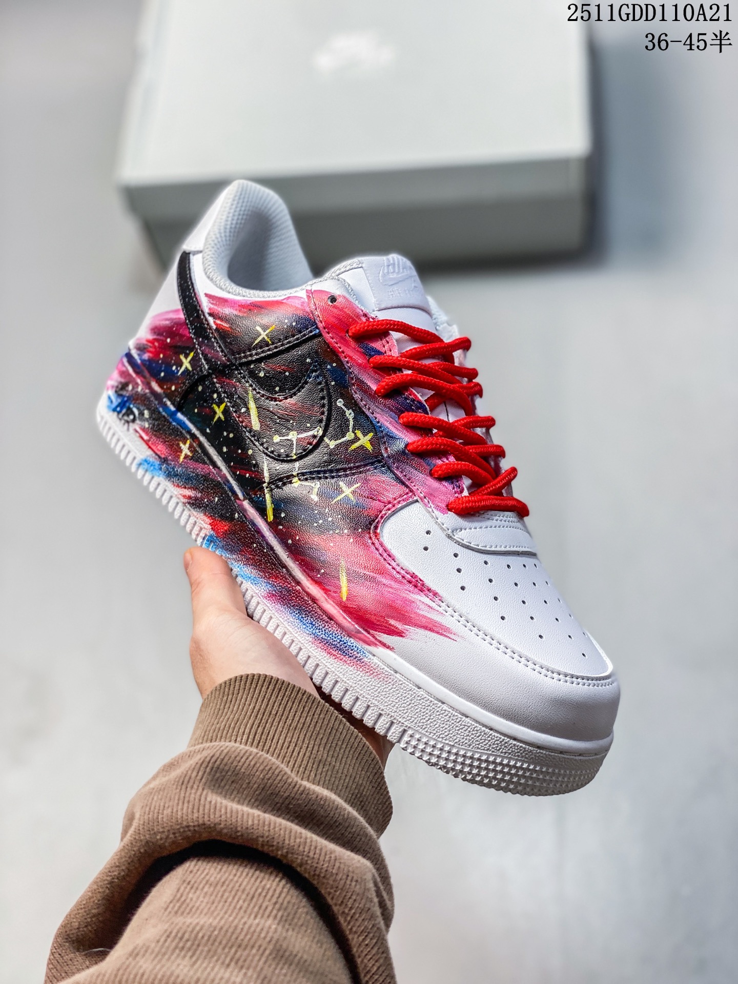 💰220
公司级✅ NIke Air Force 1 ‘07 空军一号休闲板鞋 进口牛筋布 原楦头原纸板 纯正空军版型 定制鞋盒 全掌内置全掌气垫 原厂中底钢印 拉帮完美  货号：315122-661 SIZE：36 36.5 37.5 38 38.5 39 40 40.5 41 42 42.5 43 44 44.5 45 ID：329GDD1122
11GDD110A21