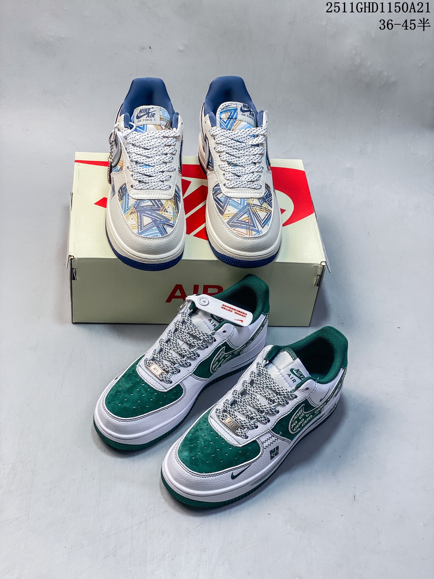 海外限量发售!公司级NIke Air Force 1 '07 Low “PALACE联名——米白积木”空军一号 低帮 运动鞋 休闲鞋 折边针车 工艺难度大 原楦头原纸板 原装鞋盒 定制五金配件 内置全掌气垫 原厂鞋底 货号:XL1979-122 GHD1150A21