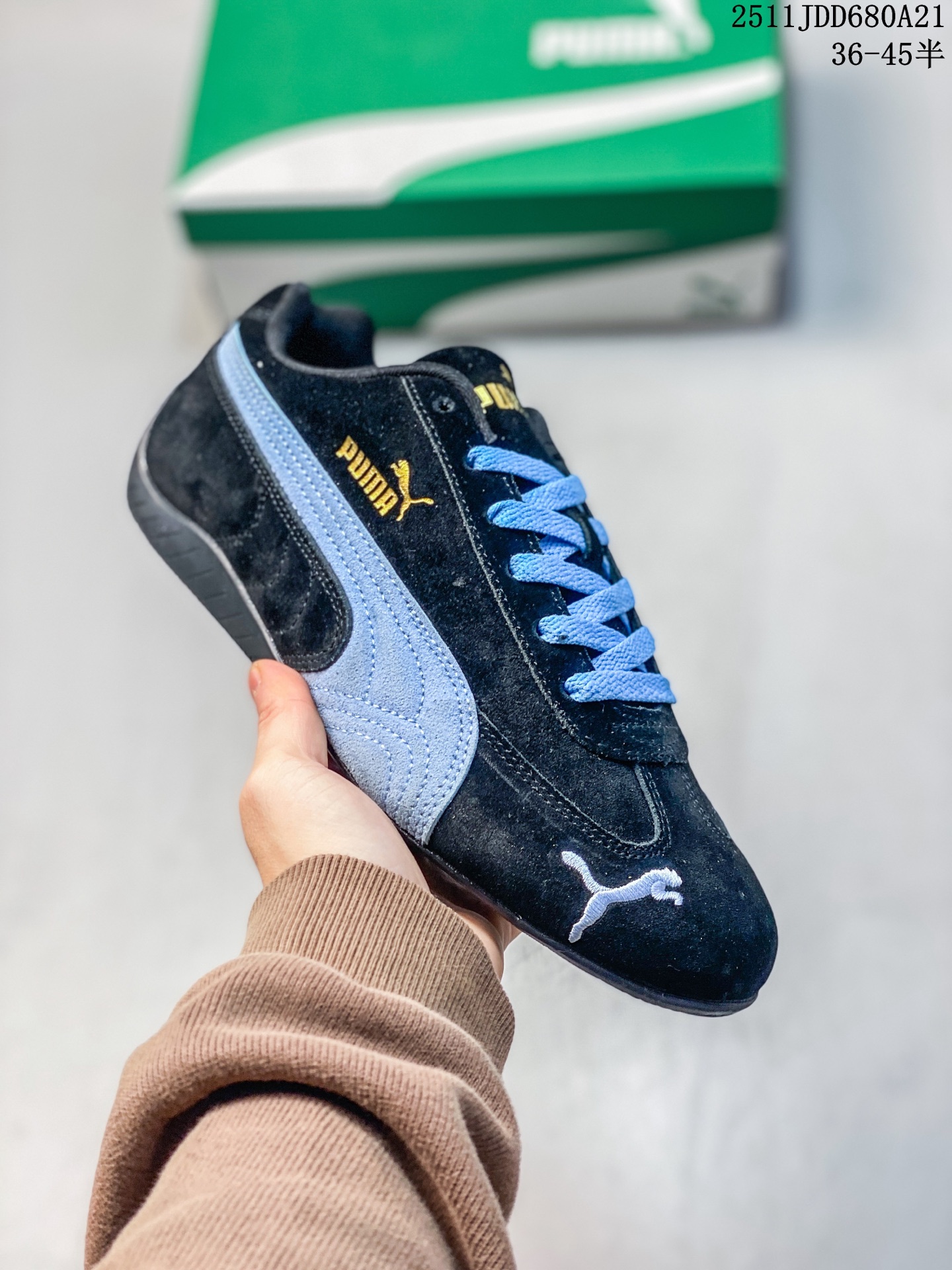 💰120
Puma Speedcat OG彪马 防滑耐磨生活休闲 运动鞋
官方货号:401657-01
尺码:36 37 37.5 38 38.5 39 40 40.5 41 42 42.5 43 44 45
11JDD680A21