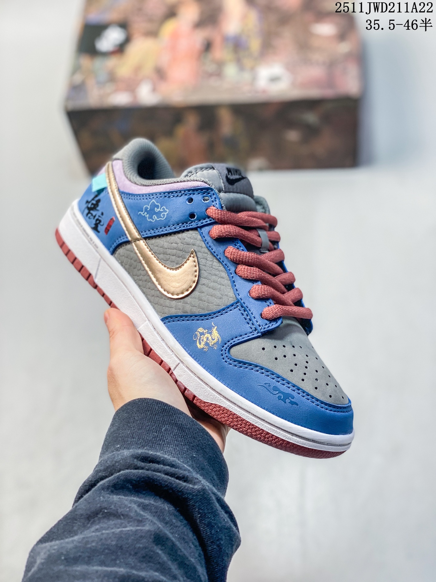 💰180
特价公司级✅耐克Nike SB Dunk Low 悟空限定
纯原大厂出品 极力推荐 顶级版本👏
原装头层材料 独家版型蒸餾加工
帶來的是更好的视觉和脚感体验
大厂纯原品质出货 清洁度 电绣工艺 皮料切割干净无任何毛边 细节完美
尺码:35.5 36 36.5 37.5 38 38.5 39 40 40.5 41 42 42.5 43 44 44.5 45 46
11JWD211A22