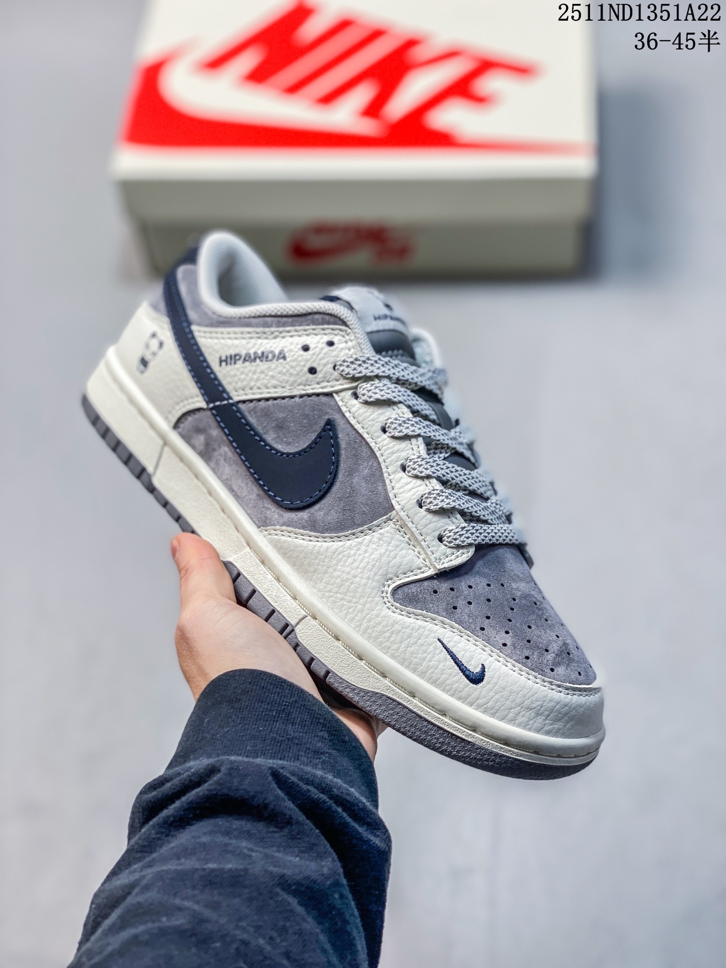 💰110
高端定制Nike SB Dunk Low LV联名--- 奶白深蓝印花 高端定制 低帮休闲板鞋 定制鞋盒 大厂纯原品质出货 超高清洁度 皮料切割干净无任何毛边 细节完美
货号:CY5979-112
Size:36 36.5 37.5 38 38.5 39 40 40.5 41 42 42.5 43 44 44.5 45
11ND1351A22