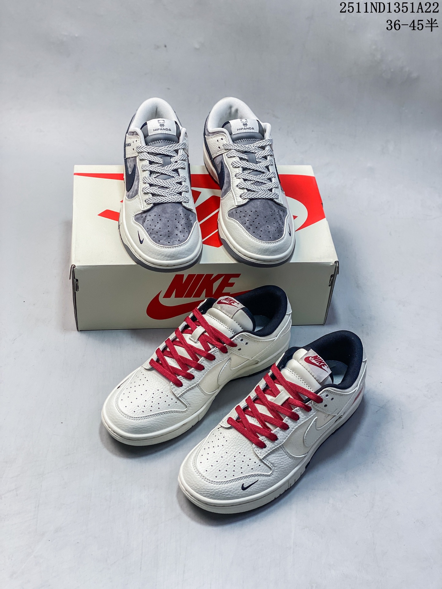 🈴️💰110
高端定制Nike SB Dunk Low LV联名--- 奶白深蓝印花 高端定制 低帮休闲板鞋 定制鞋盒 大厂纯原品质出货 超高清洁度 皮料切割干净无任何毛边 细节完美
货号:CY5979-112
Size:36 36.5 37.5 38 38.5 39 40 40.5 41 42 42.5 43 44 44.5 45
11ND1351A22