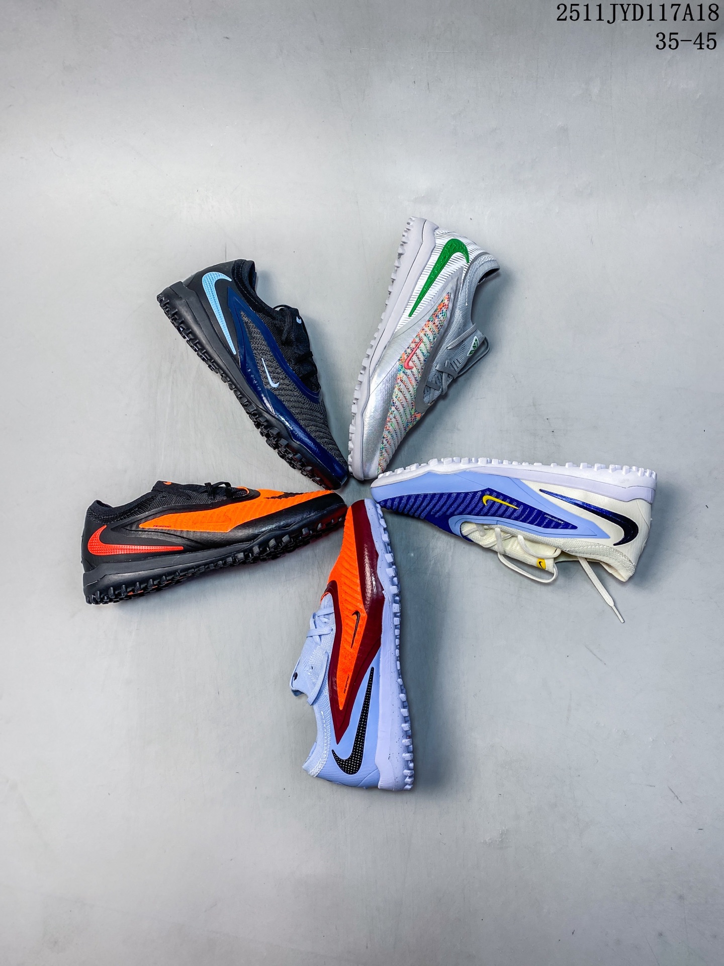 Nike Phantom 6 Academy 百搭舒适 足球鞋 耐克足球鞋 如图 ID:329JYD1119 11JYD117A18