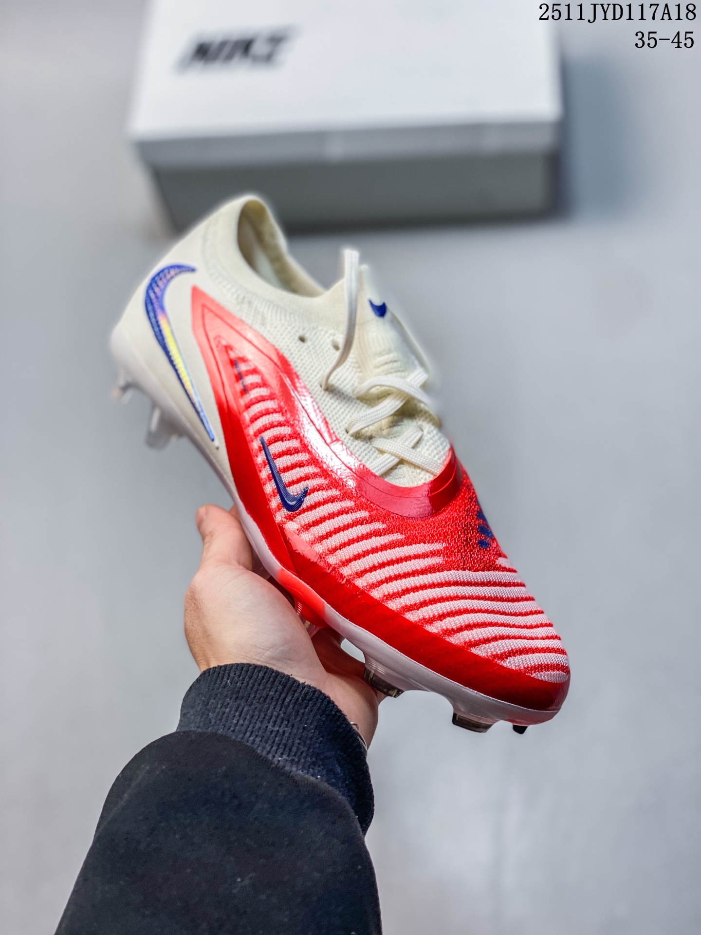Nike Phantom 6 Academy 百搭舒适 足球鞋 耐克足球鞋 如图 ID:329JYD1119 11JYD117A18