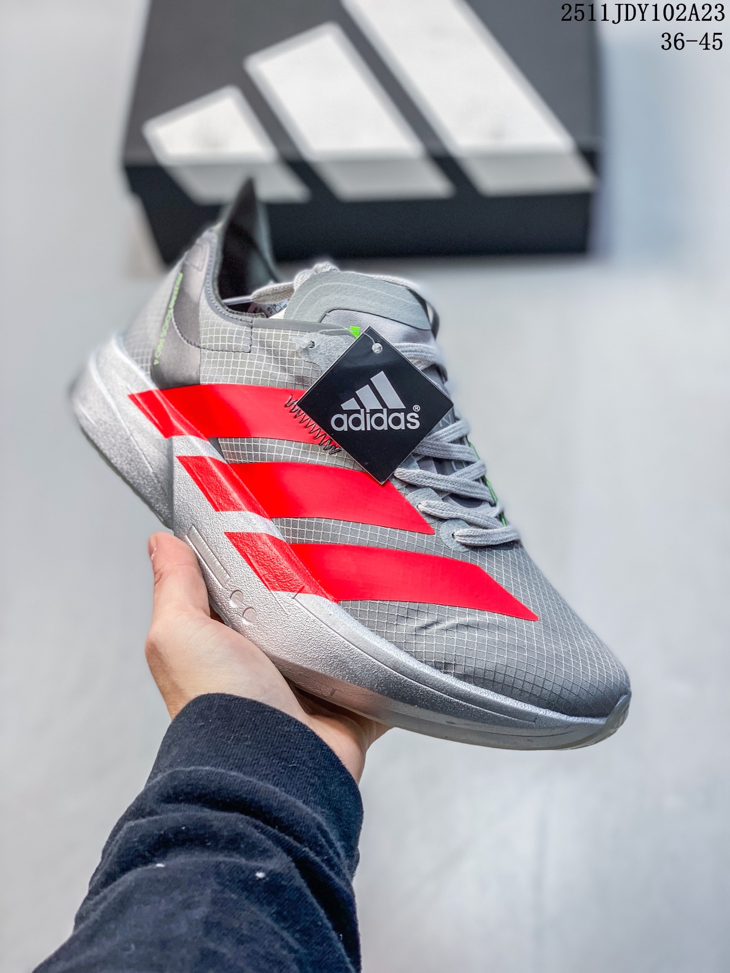 🈴️💰125
公司级✅Adidas Adizero PRO 4 M 阿迪达斯 舒适百搭防滑耐磨 低帮 休闲跑步鞋
货号:ID6228
尺码:36 36.5 37 38 38.5 39 40 40.5 41 42 42.5 43 44 45
11JDY102A23