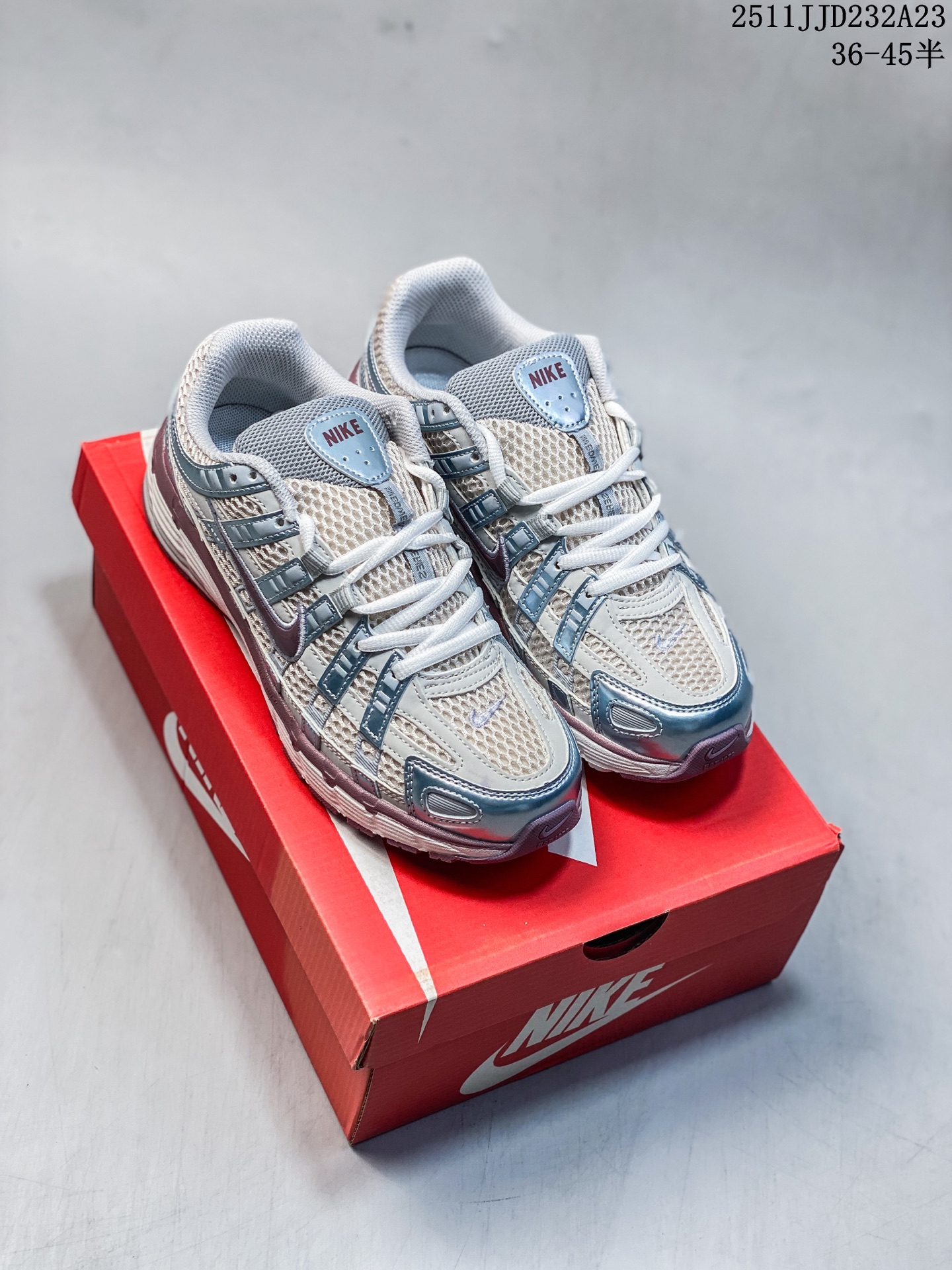 💰110
NK P6000 系列低帮复古老爹风休闲运动舒适慢跑鞋
超火复古老爹跑鞋 充正版本
耐克 P6000老爹鞋Initiator 独家出货
独家私模 原鞋 真标 原盒打造
官方货号：BV1021-108
Size：如图
编码：D71221123
11JJD232A23