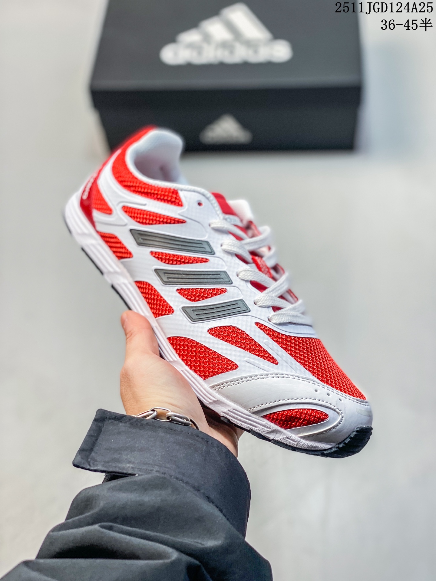 💰180 公司级
韩国Adidas阿迪达斯Adizero PR男女低帮运动跑步鞋JQ0026 JQ0025
11JGD124A25