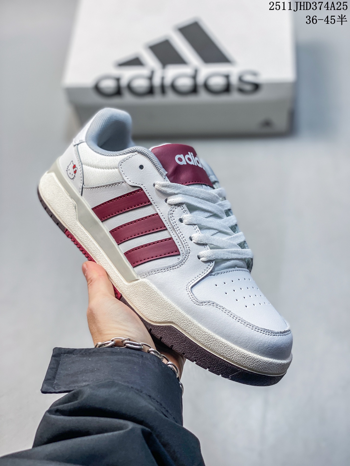 💰150
✅Adidas 联名阿迪达斯ENTRAP 2033春季男女鞋运动鞋休闲鞋.  
#采用超软移膜皮革鞋面2022全新系列 迪丽热巴,易烊千玺同款，Adidas阿迪达斯生活 Neo Entrap Low追赶系列轻便休闲运动百搭板鞋
11JHD374A25