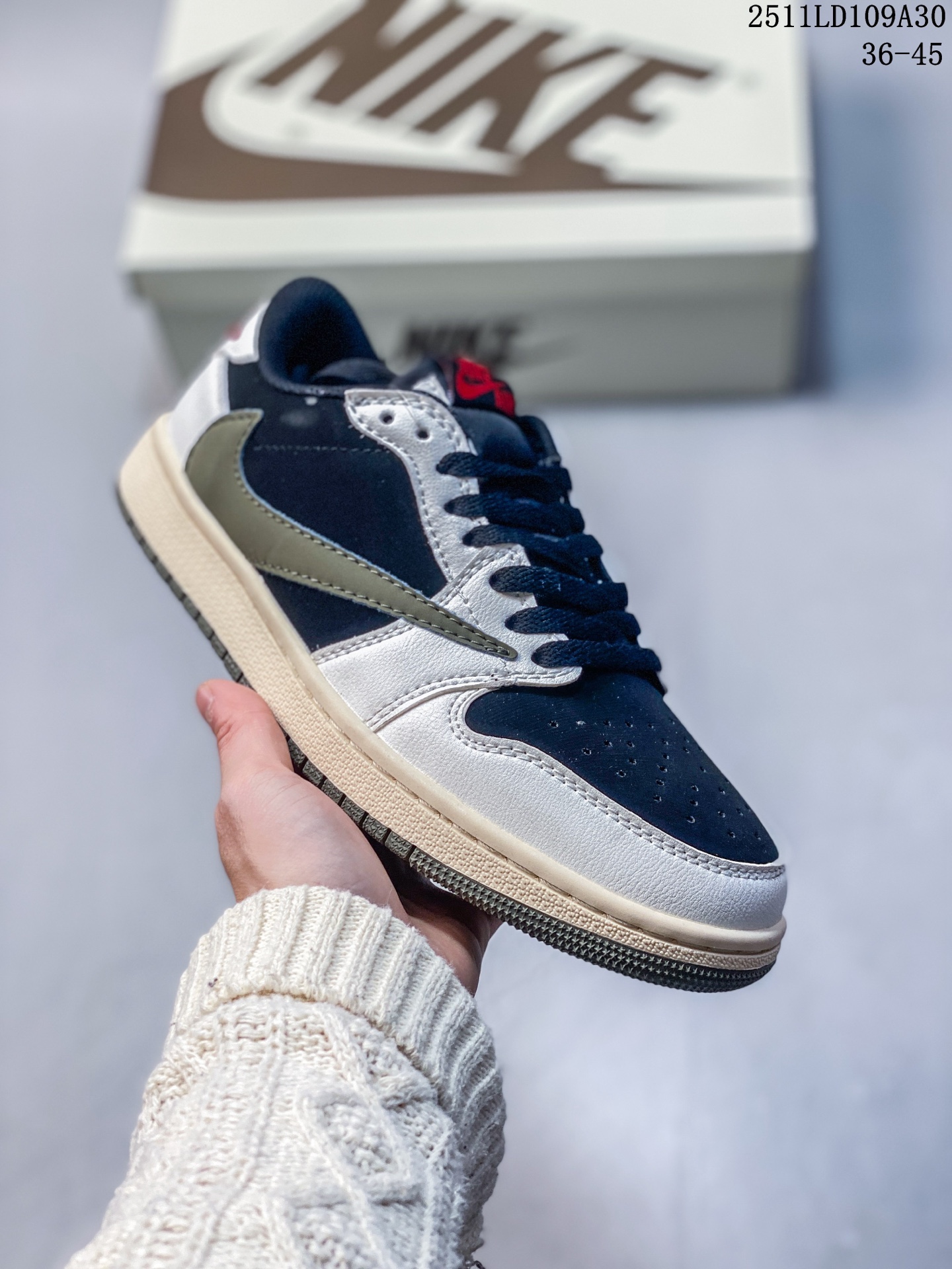 💰100
工厂福利✅Nike Air Jordan 1 x Travis Scott AJ1倒勾 乔一倒钩 耐克 低帮文化篮球鞋
货号:DM7866-104
尺码:36-45
11LD109A30