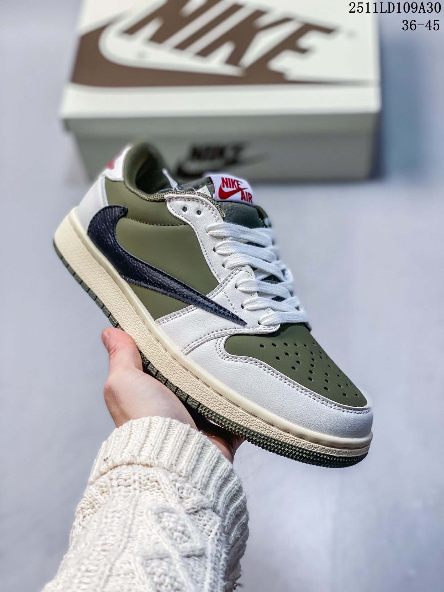 💰100
工厂福利✅Nike Air Jordan 1 x Travis Scott AJ1倒勾 乔一倒钩 耐克 低帮文化篮球鞋
货号:DM7866-104
尺码:36-45
11LD109A30