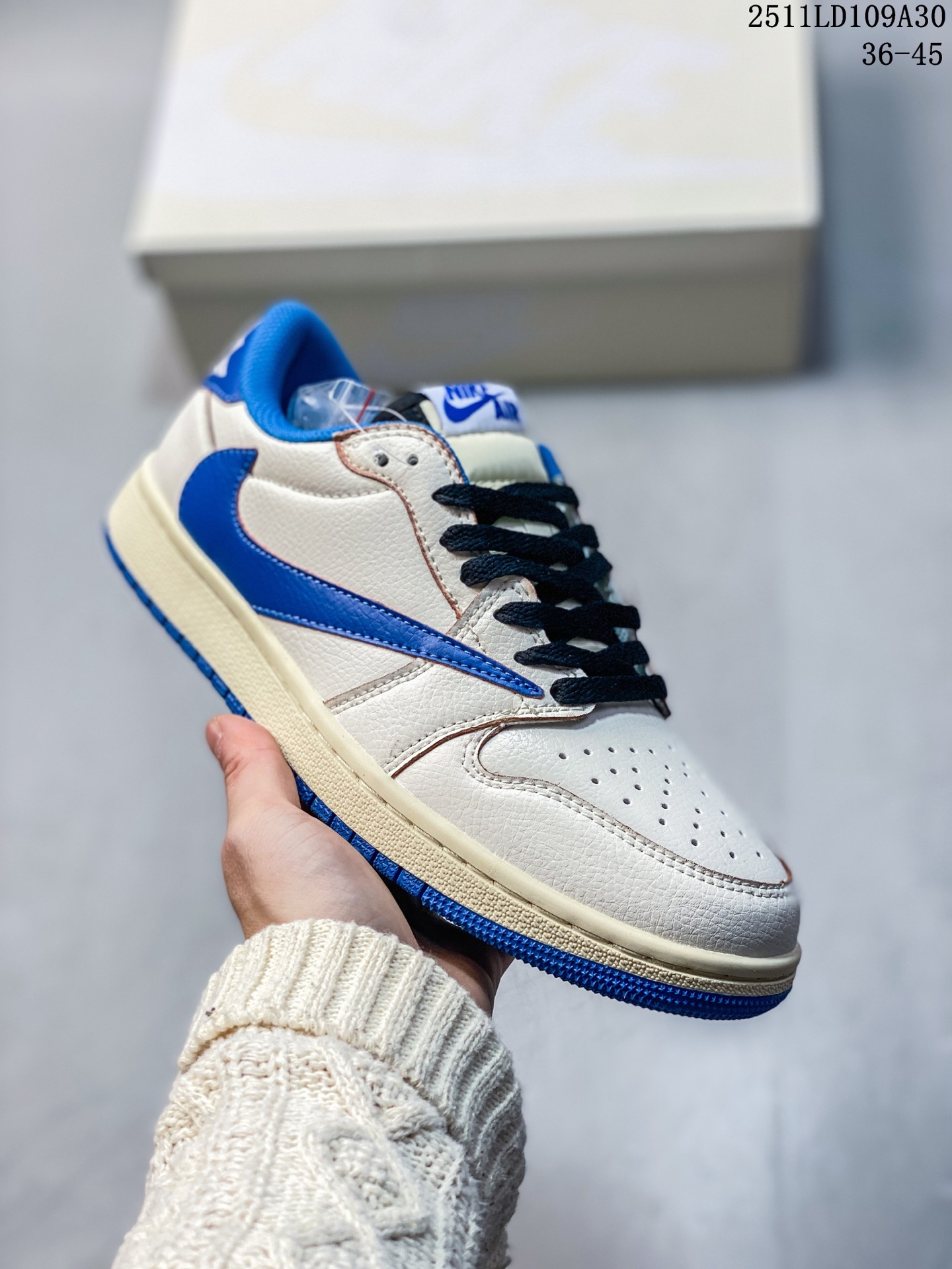 💰100
工厂福利✅Nike Air Jordan 1 x Travis Scott AJ1倒勾 乔一倒钩 耐克 低帮文化篮球鞋
货号:DM7866-104
尺码:36-45
11LD109A30