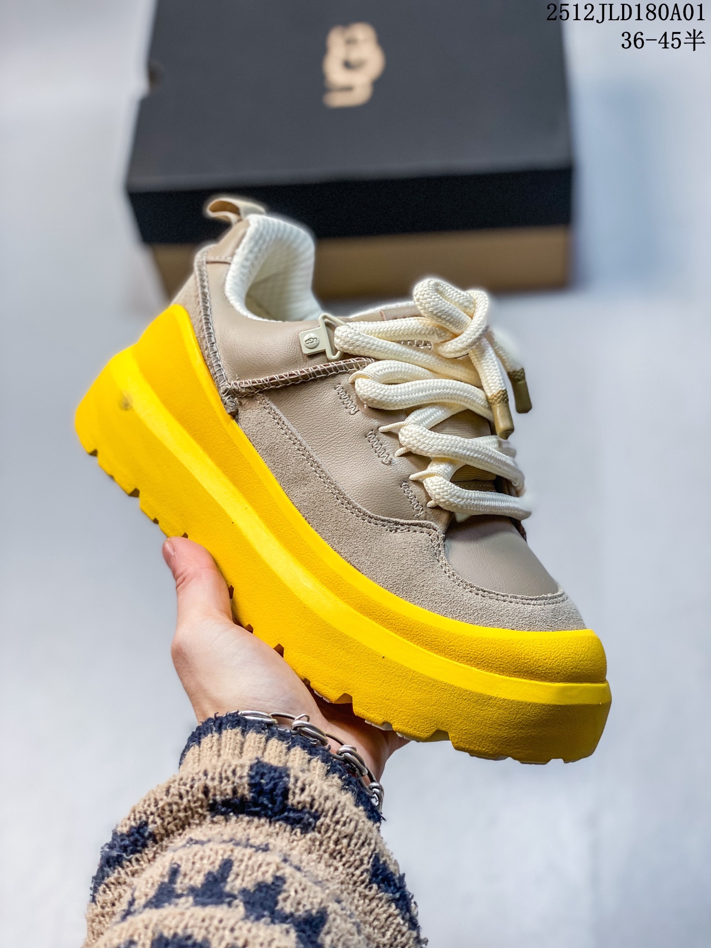 🔺UGG W 1170910 Heritage Utility 厚底低帮加绒保暖雪地靴 牛皮材质休闲鞋 真标 码 #YSS36251202 12JLD180A01