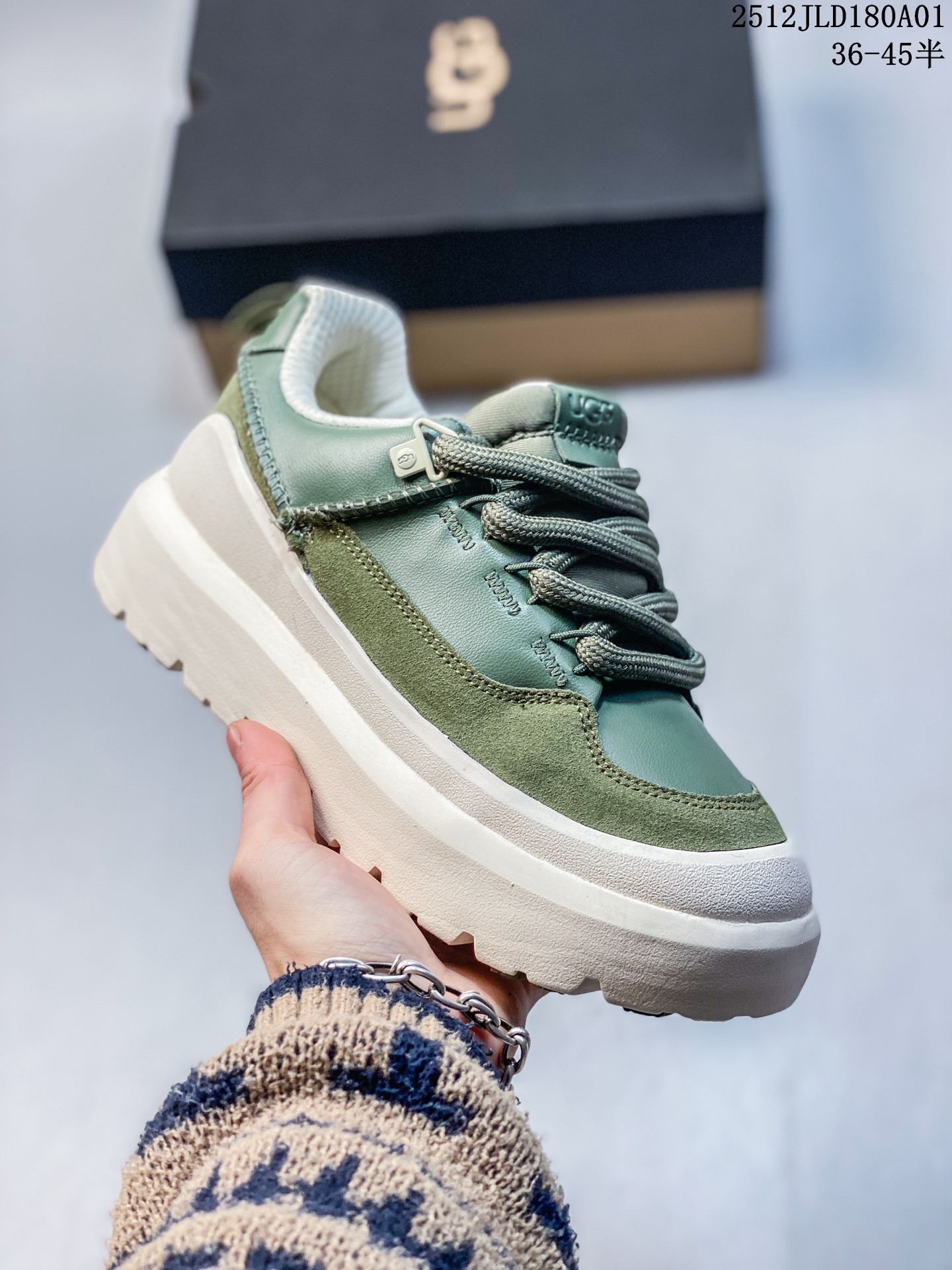 🔺UGG W 1170910 Heritage Utility 厚底低帮加绒保暖雪地靴 牛皮材质休闲鞋 真标 码 #YSS36251202 12JLD180A01