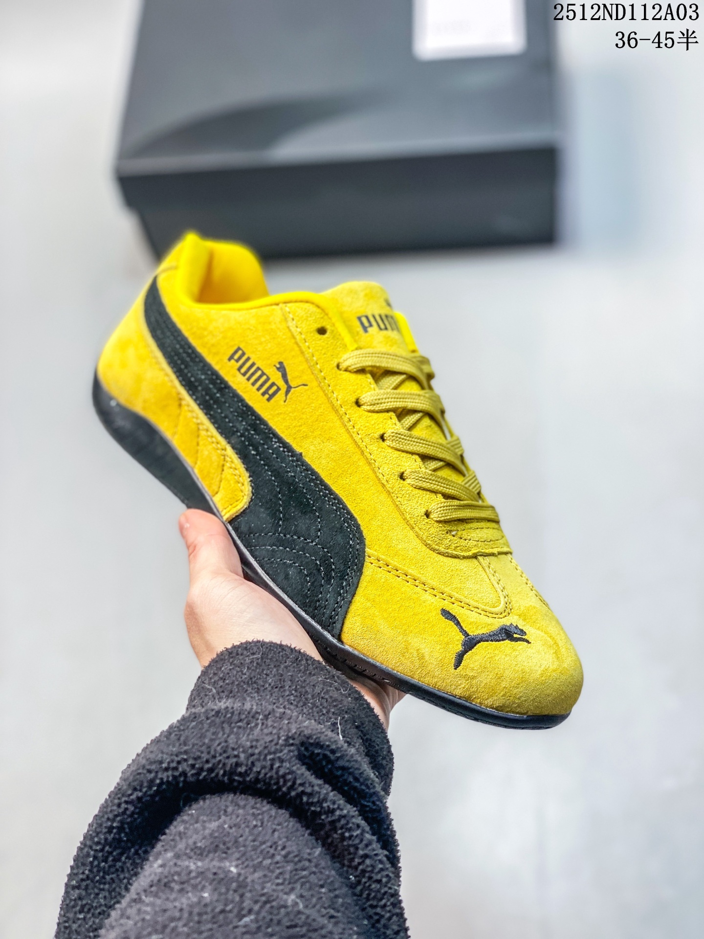 💰110
性价比版本✅Puma Speedcat Shield OG彪马 防滑耐磨生活休闲 运动鞋
官方货号:404390-01
尺码:36 37 37.5 38 38.5 39 40 40.5 41 42 
编码：329ND1204
12ND112A03