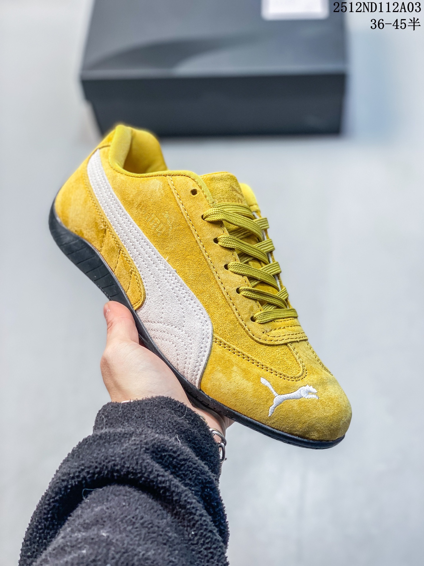 💰110
性价比版本✅Puma Speedcat Shield OG彪马 防滑耐磨生活休闲 运动鞋
官方货号:404390-01
尺码:36 37 37.5 38 38.5 39 40 40.5 41 42 
编码：329ND1204
12ND112A03