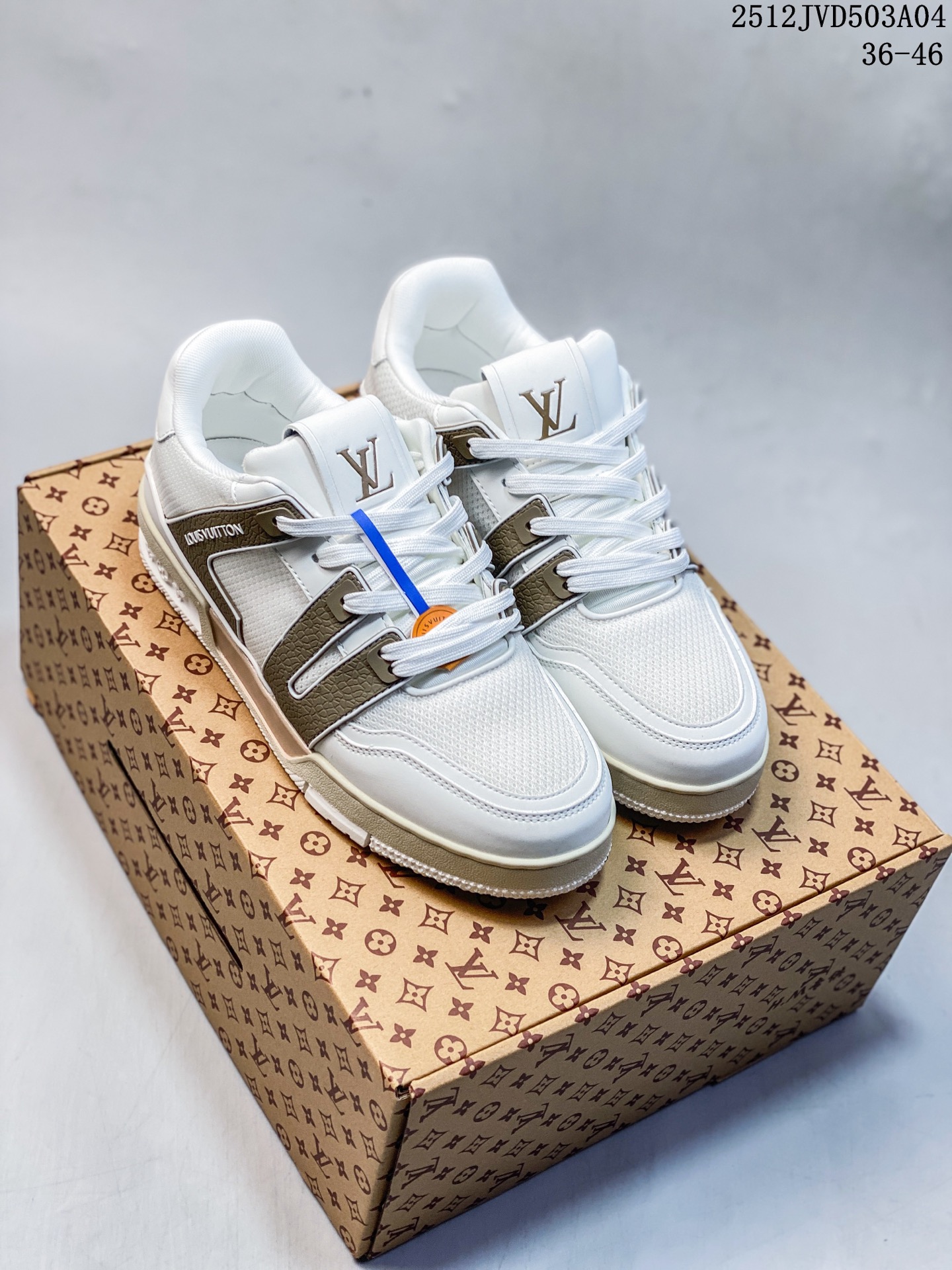 全新LV路易威登 LV ARCH LIGHT SNEAKER 休闲运动文化百搭篮球板鞋 12JVD503A04