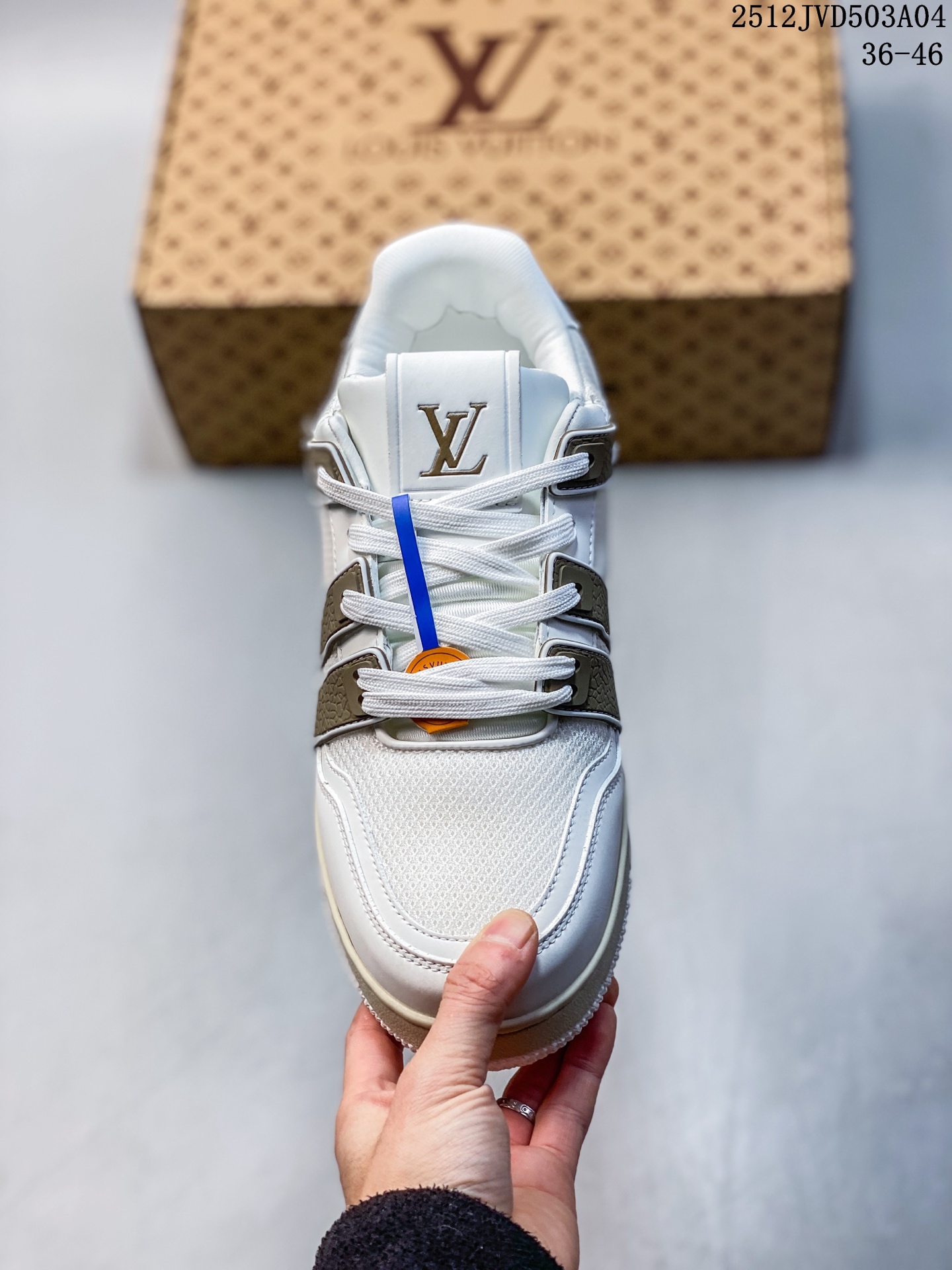 全新LV路易威登 LV ARCH LIGHT SNEAKER 休闲运动文化百搭篮球板鞋 12JVD503A04
