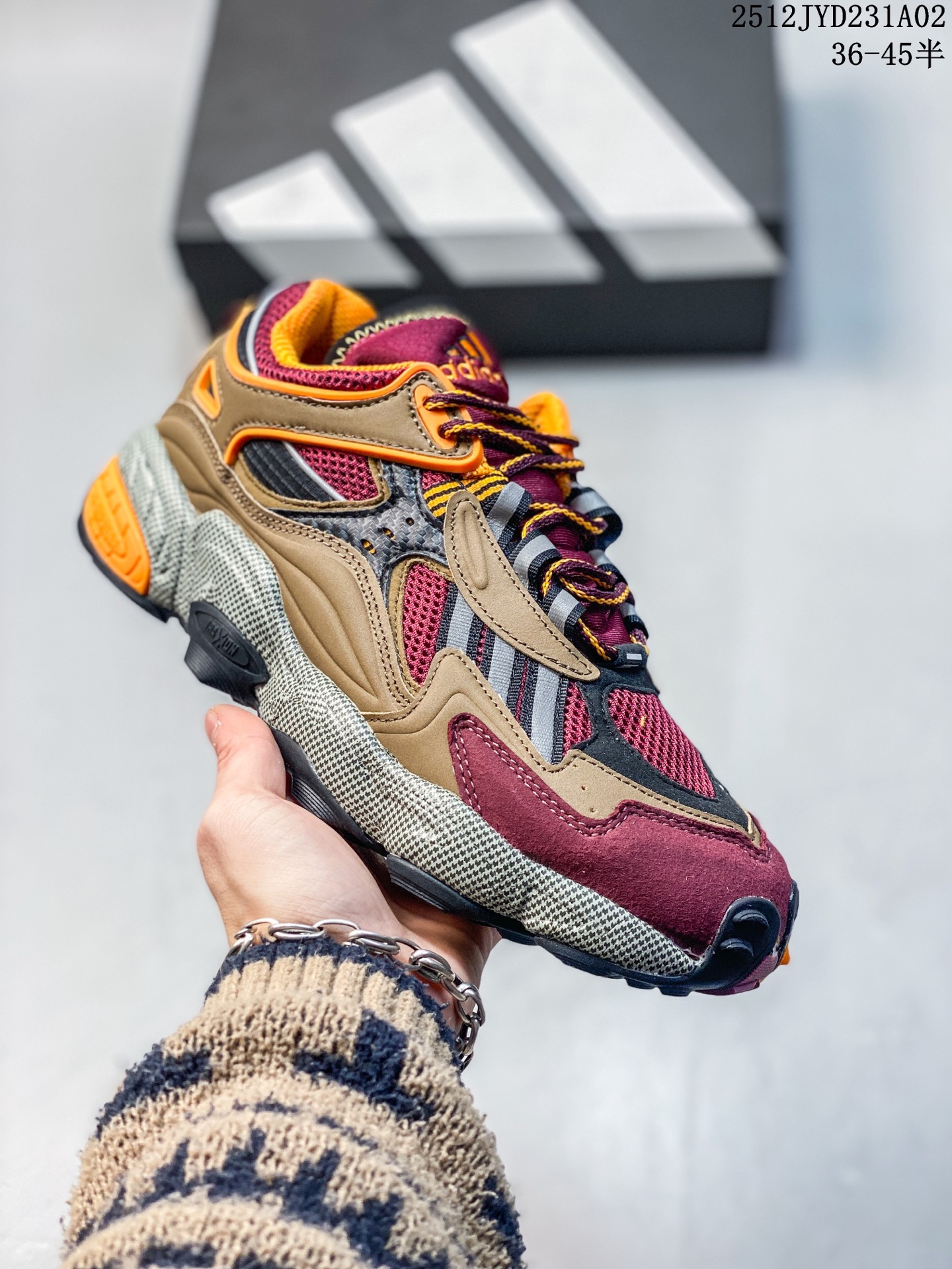 公司级✅Adidas Originals Cadiant Fyw Shoes 阿迪达斯 时尚防滑 耐磨低帮跑步鞋 货号:ID1025 ID:JFD101-QDE 12JYD231A02