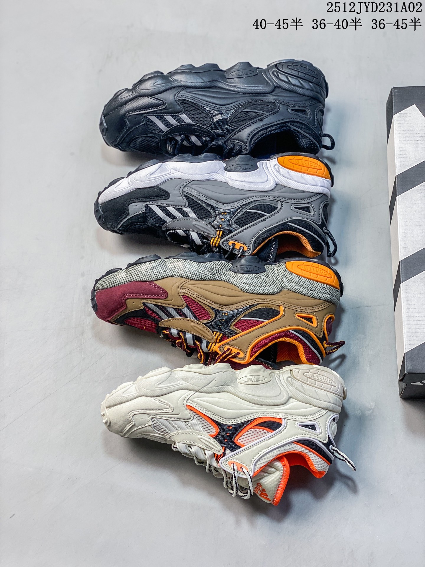 公司级✅Adidas Originals Cadiant Fyw Shoes 阿迪达斯 时尚防滑 耐磨低帮跑步鞋 货号:ID1025 ID:JFD101-QDE 12JYD231A02