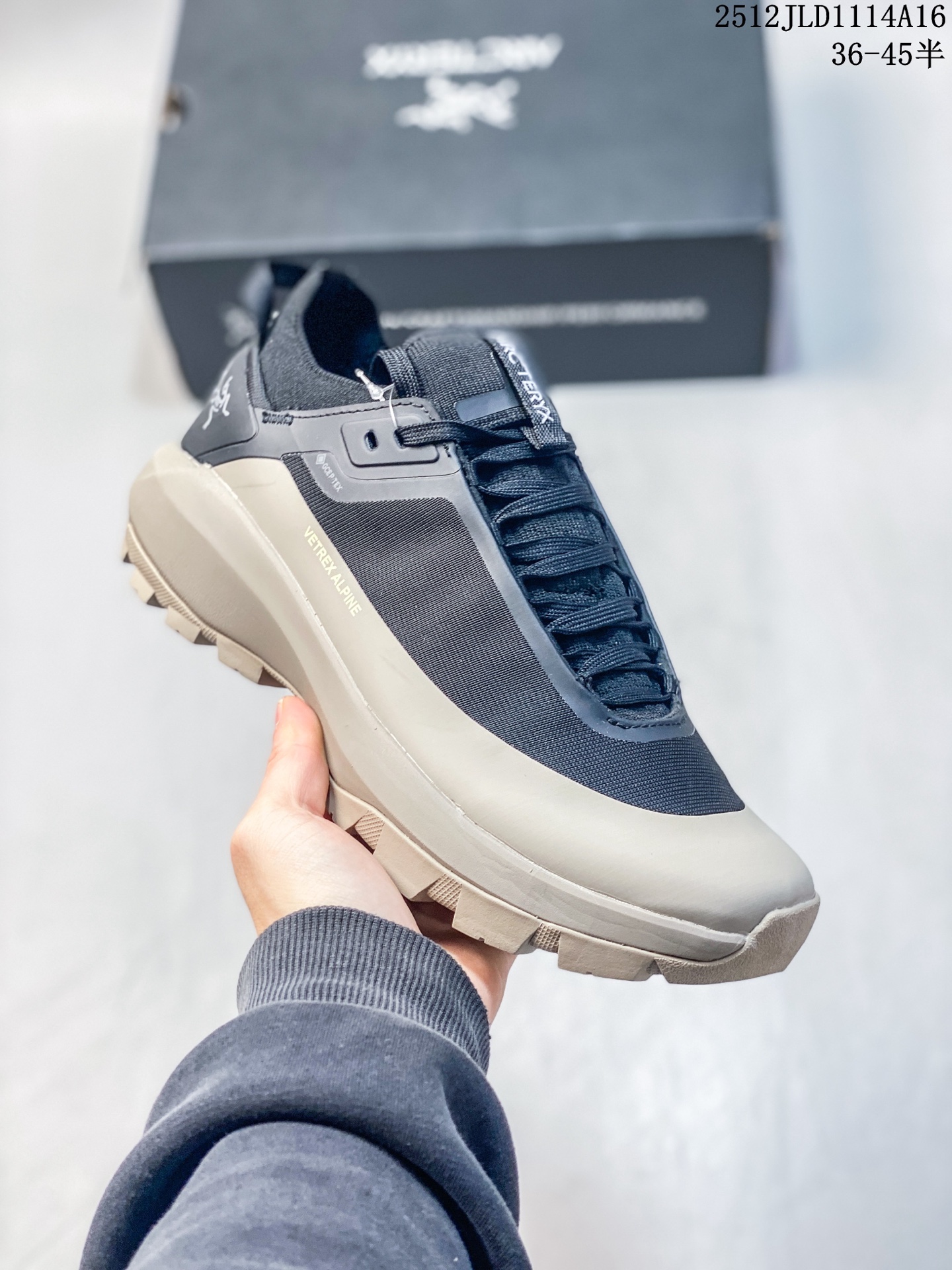 💰P200🔺Arcteryx Vertex Alpine Gtx M 始祖鸟低帮休闲跑步鞋 织物材质运动鞋 官方版本 Size:36-45码          #2ULER36251217
12JLD1114A16