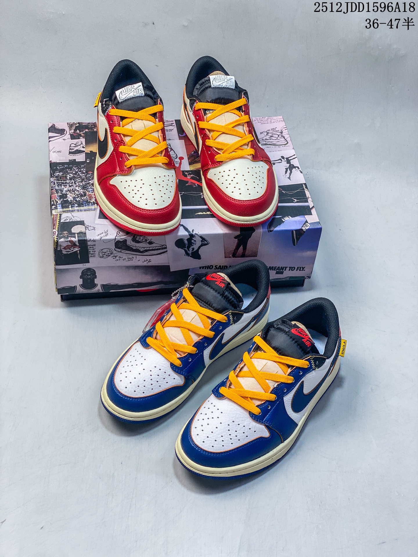 🈴️💰120
Air Jordan 1 Low 白红联名AJ1乔1低帮休闲板鞋 同步官方配色 市场唯一独家头层皮打造 原鞋原档案开发 
原厂皮料 原档冲孔鞋头 正确满胶鞋垫 四线拉帮 原厂织唛标 鞋舌高弹海绵填充。
官方货号：HV8566-600
Size： 36 36.5 37.5 38 38.5 39 40 40.5 41 42 42.5 43 44 45 46 47.5
12JDD1596A18