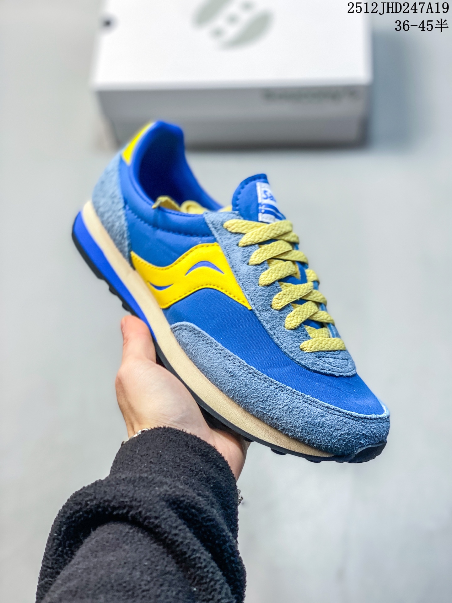 Saucony Trainer 80 OG 舒适百搭 生活休闲鞋 男女同款 12JHD247A19