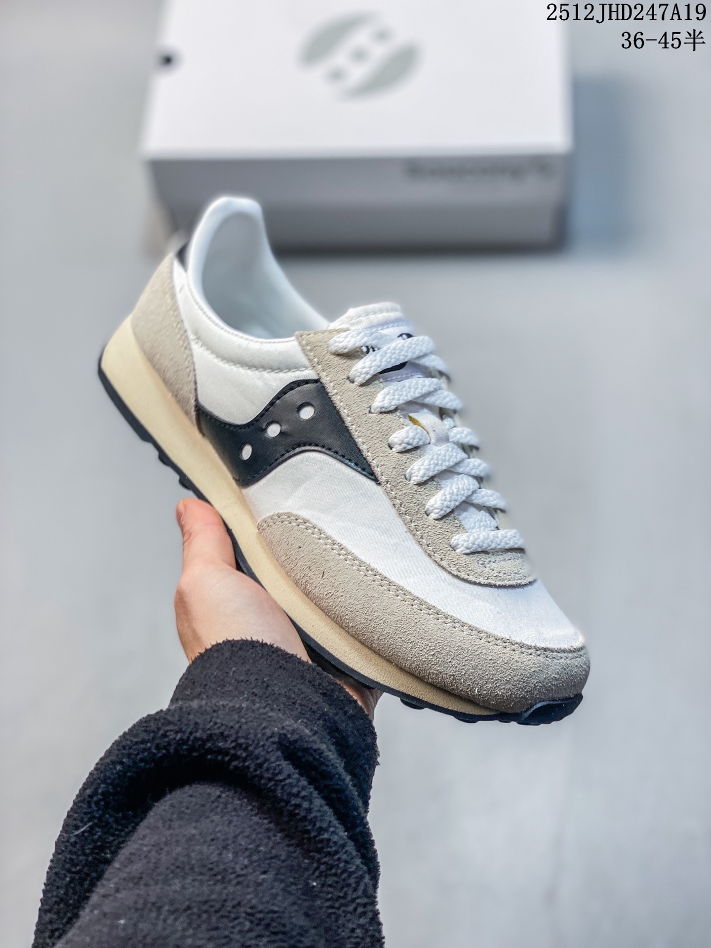 Saucony Trainer 80 OG 舒适百搭 生活休闲鞋 男女同款 12JHD247A19